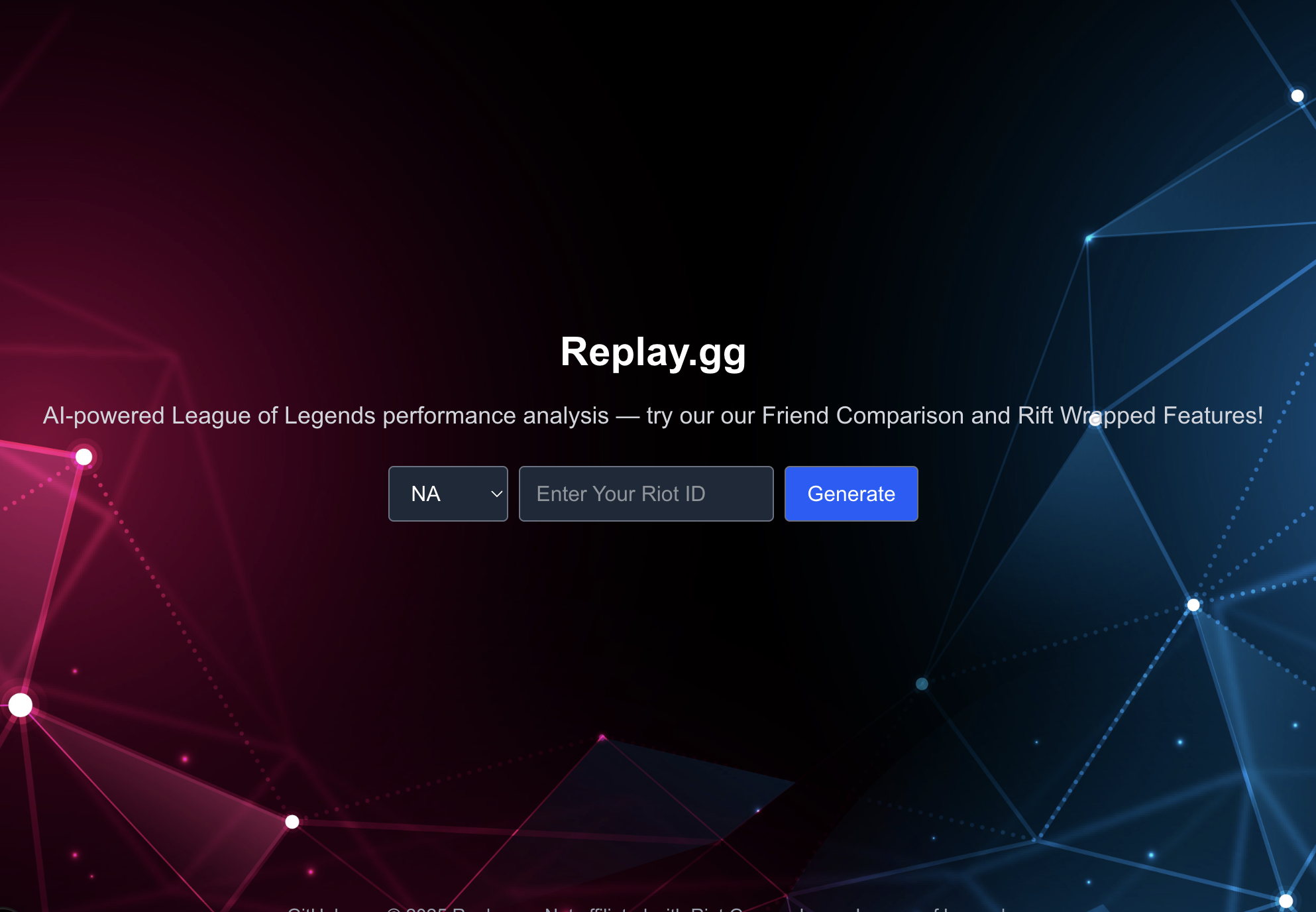 Replay.gg project preview
